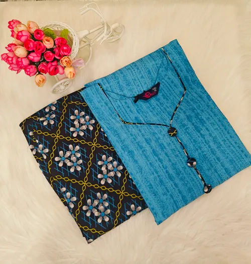 BLUE WITH BLACK PATIYALA SP02